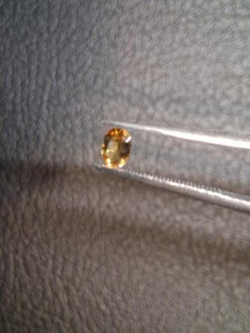 Natural Citrine Gemstone – Faceted Oval Cut 3x4 mm Golden Ye, Handtassen en Accessoires, Overige Accessoires, Verzenden, Nieuw