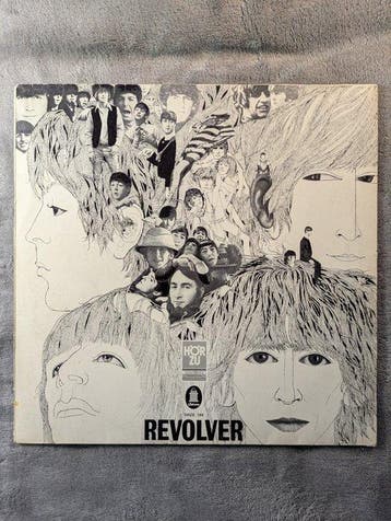 Beatles - 4 vinyl records/LPs - Revolver - Rubber Soul - The