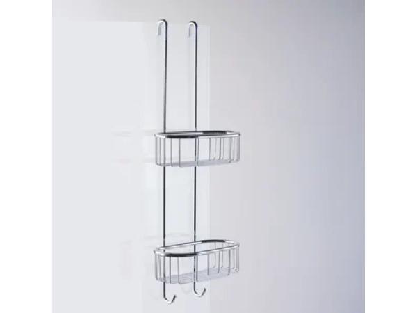 Veiling - BLAUFOSS Amy dubbel zeeprek douchewand chroom 26,5, Huis en Inrichting, Overige Huis en Inrichting