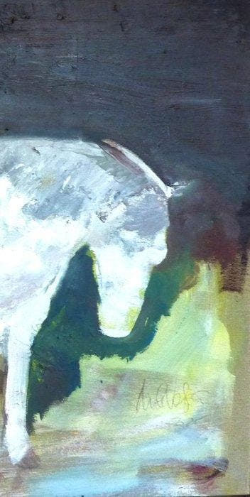 Mila Veljaca - Getragen, Antiquités & Art, Art | Peinture | Moderne