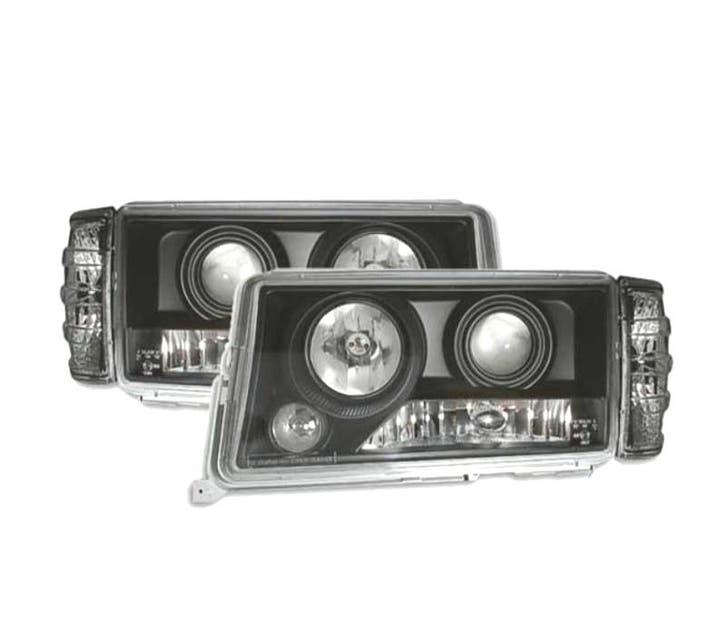 PHARES MERCEDES 190 W201 82-93 LOUPE FOND NOIR, Autos : Pièces & Accessoires, Éclairage, Envoi