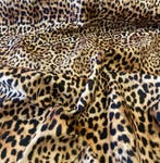 Zachte Animalier-stof van microvezel met een fluweelzachte