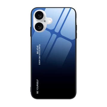 iPhone 13 Mini Hoesje Gradient - TPU en 9H Glas - Shockproof, Verzenden