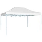 vidaXL Partytent inklapbaar 3x4,5 m wit, Verzenden