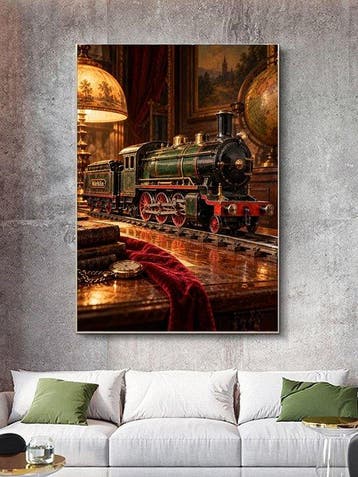 Shayer - Märklin – The Journey Never Ended - XL - 60x80cm -