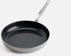 2dekans | Mauviel 1830 Roestvrijstalen Braadpan 28 cm – RVS, Huis en Inrichting, Keuken | Potten en Pannen, Ophalen of Verzenden