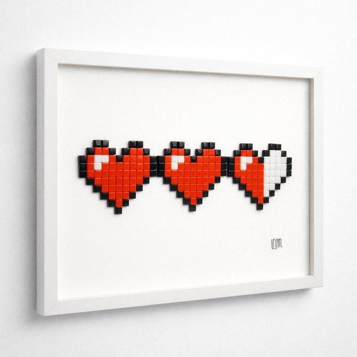 nLm - Link Hearts • Mosaic • 6/50, Antiek en Kunst, Kunst | Designobjecten