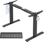 Zit sta bureau - Elektrisch - Verstelbaar - Bureauframe - Zw, Verzenden, Nieuw