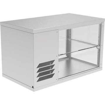Koelvitrine | AKV-S | 123L | RVS | +6°C/+12°C | Geforceerd, Verzenden, Nieuw in verpakking