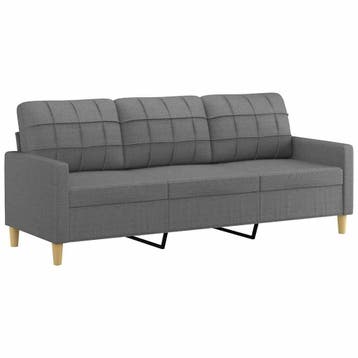 3-zitsbank grijs | 41% korting | Retour deal (driezitsbank), Huis en Inrichting, Overige materialen, Verzenden, 150 tot 200 cm