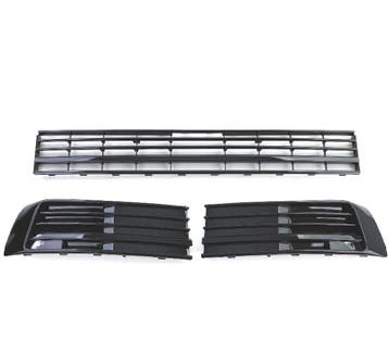 CALANDRES VOLKSWAGEN VW T6 MULTIVAN 15-19 SANS ACC NOIR BRIL, Verzenden