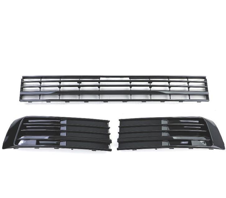 CALANDRES VOLKSWAGEN VW T6 MULTIVAN 15-19 SANS ACC NOIR BRIL, Autos : Pièces & Accessoires, Carrosserie & Tôlerie, Envoi