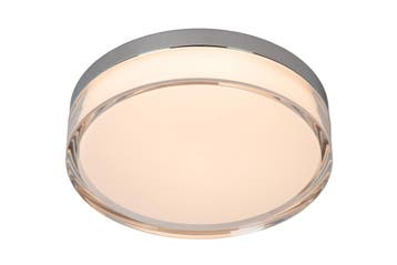 Lucide PLANO - Plafonnière Badkamer - Ø 23 cm -, Verzenden, Nieuw
