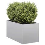 vidaXL Plantenbak 40x80x40 cm gegalvaniseerd staal, Verzenden, Nieuw