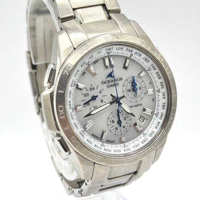 Casio - Oceanus Chronograph Solar - Sans prix de réserve -, Bijoux, Sacs & Beauté, Montres | Hommes