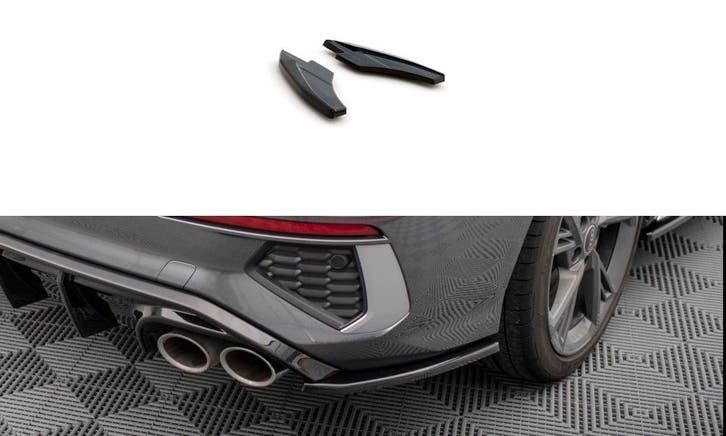 Rear Side splitter voor Audi A3 S line / S3 8Y Limousine, Auto diversen, Tuning en Styling, Ophalen of Verzenden