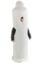 KIMU® Opblaas Kostuum Condoom Opblaasbaar Pak Penispak Masco, Ophalen of Verzenden, Nieuw