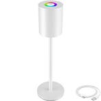 tectake Moderne tafellamp Corly, LED, 7 lichtkleuren, dimbaa, Huis en Inrichting, Lampen | Tafellampen, Verzenden, Nieuw
