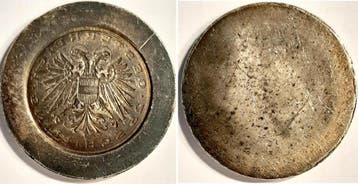Österreich 25 Schilling (1938) Patrizen-zilver-abschlag d.., Verzenden