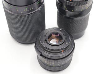 Carl Zeiss, Rollei 3 camera lenses: Carl Zeiss 4/135,, Nieuw