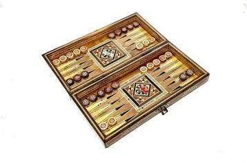 Bordspel - Intarsia - Hout