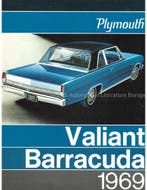 1969 PLYMOUTH VALIANT | BARRACUDA BROCHURE NEDERLANDS, Nieuw