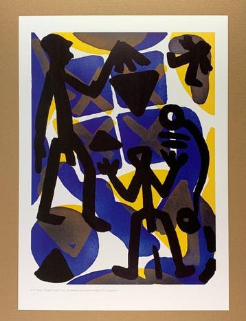 A.R. Penck (after) - Vergleich I - Contempory Artprint - 70