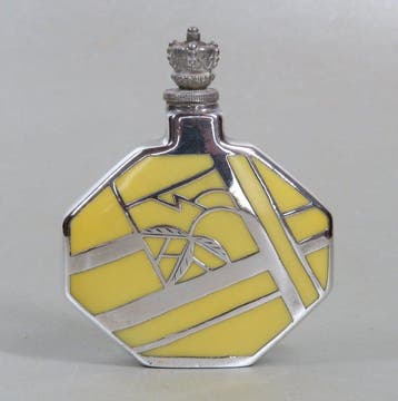 Chique Art Deco parfumflesje (Crowntop) - Bouteille de