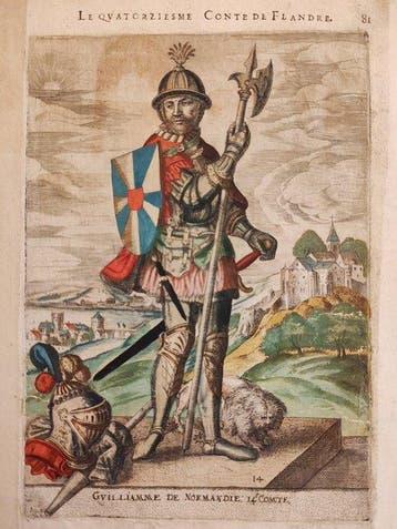 Cornelis Martin (1567-1621) - Guglielmo di Normandia — Les