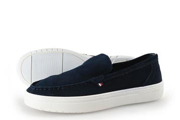 Tommy Hilfiger Loafers in maat 42 Blauw, Loafers, Tommy Hilfiger, Zo goed als nieuw, Verzenden