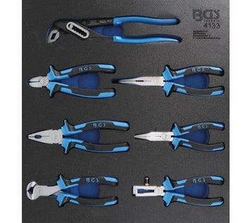 Bgs Technic 2/3 gereedschapskist: 7-delige tangenset, Verzenden, Nieuw