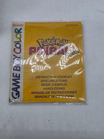 Nintendo - Gameboy Color - Pokémon Pinball (EUR) - Videogame