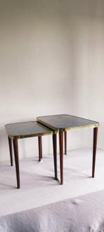 Tables gigognes - Tables en forme de rein ou petites tables, Antiquités & Art