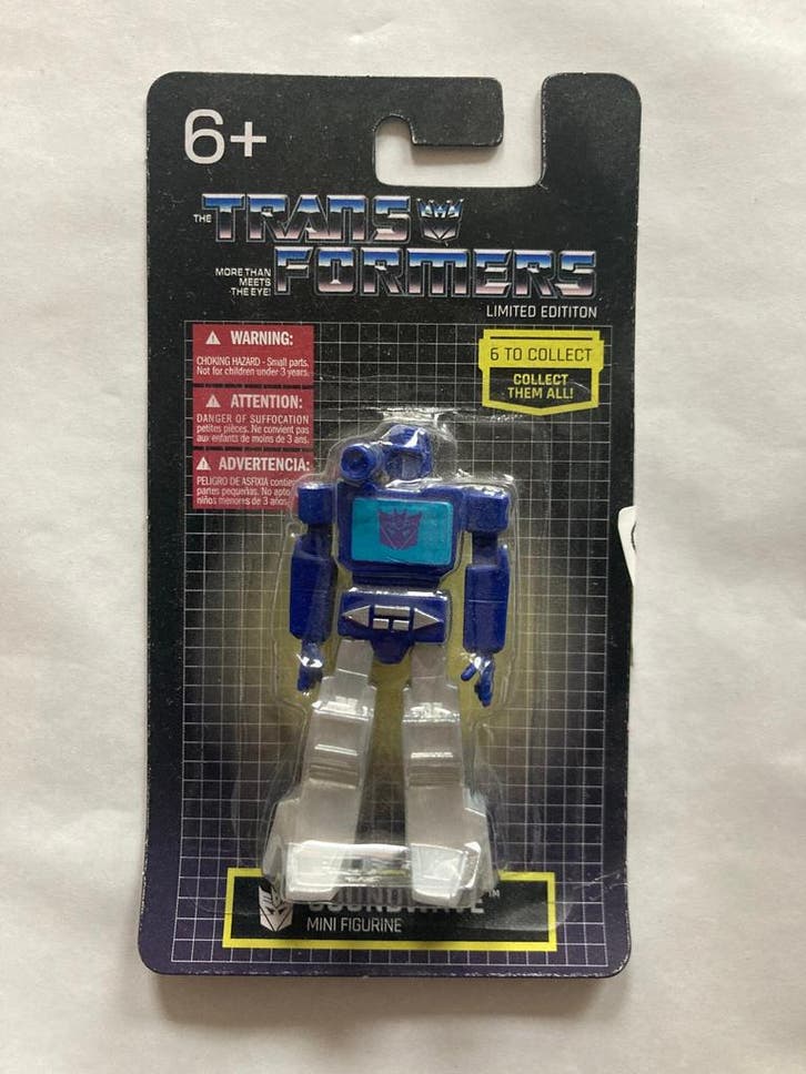 THE TRANSFORMERS SOUNDWAVE MINI FIGURE (TOYS), Verzamelen, Film en Tv, Gebruikt