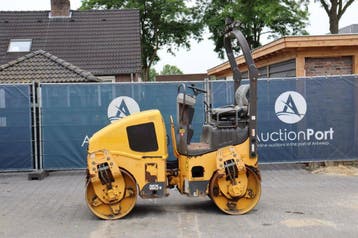 Veiling: Compactor Volvo DD25W Diesel 25kW 2016, Ophalen