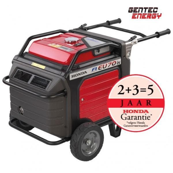 Stroomgroep Honda EU70is 7 kVA, 230V, Bricolage & Construction, Générateurs, Envoi