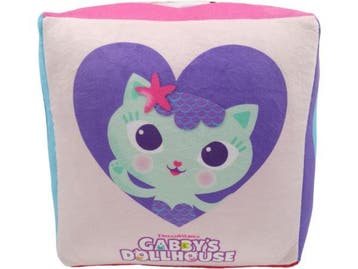 Veiling - Gabbys Dollhouse Kubus Kussen, Kinderen en Baby's, Speelgoed | Buiten | Springkussens, Nieuw