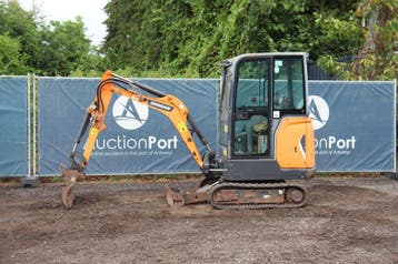 Veiling: Minigraver Doosan DX19 Diesel 10kW 2015, Zakelijke goederen, Ophalen