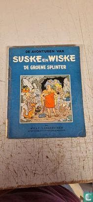 Suske en Wiske - De groene splinter - 1957, Boeken, Stripverhalen, Eén stripboek, Verzenden, Gelezen, Vandersteen, Willy.