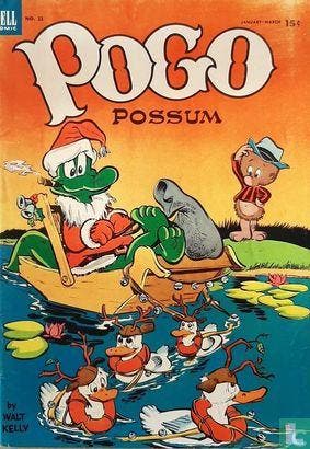 Alligator and Pogo - Pogo Possum - 1953, Boeken, Strips | Comics, Overige gebieden, Gelezen, Eén comic, Verzenden