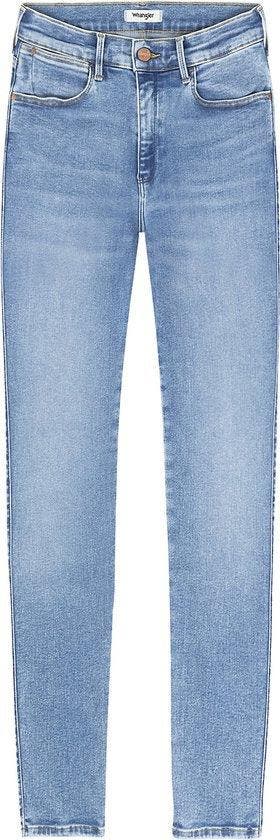2dekans | WRANGLER HIGH SKINNY BLUE LOVE SKINNY JEANS-DAMES, Ophalen of Verzenden, Nieuw