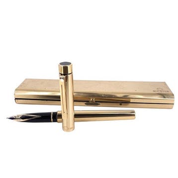 Sheaffer - Vintage Sheaffer Imperial Brass Fountain Pen –