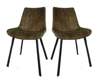 2dekans | Meubel31 Riva Eetkamerstoelen – Duopack – Luxe, Huis en Inrichting, Stoelen, Ophalen of Verzenden, Nieuw