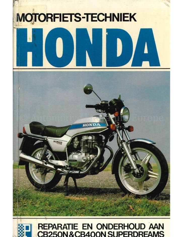 MOTORFIETS-TECHNIEK HONDA CB250N | CB400N REPARATIEHANDBOEK, Autos : Divers, Modes d'emploi & Notices d'utilisation