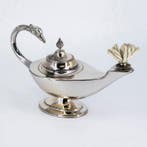 Pedro Durán - Lampe à huile - Argent 925