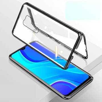 Xiaomi Redmi Note 8 Magnetisch 360° Hoesje met Tempered, Verzenden