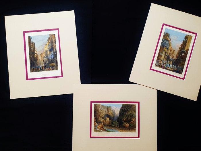 Europa - [LOT van 3] - Malta / Valletta / Gozo; H. Adlard /, Boeken, Atlassen en Landkaarten
