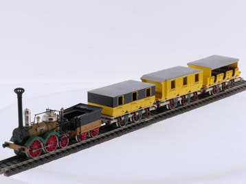 Schaal H0 Trix 52 1200 00 4-delige treinset Saxonia met A..., Ophalen of Verzenden, Treinset