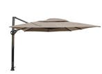 4 Seasons Outdoor Hacienda parasol 300 x 400 cm taupe,, Tuin en Terras, Nieuw