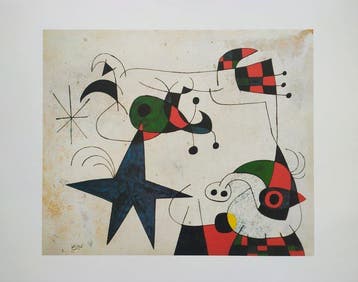 Joan Miró (1893-1983) (after) - Rhytme du Passage du